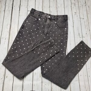 Bling Anthopologie Pilcro Ultra High Rise jeans Beaded / jeweled **host pick**